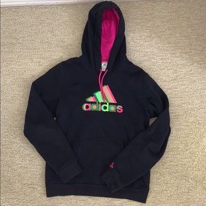 black adidas hoodie
